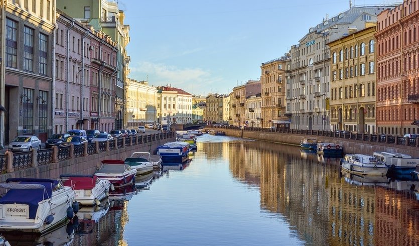 Река Мойка – водные обзорные от 900 рублей