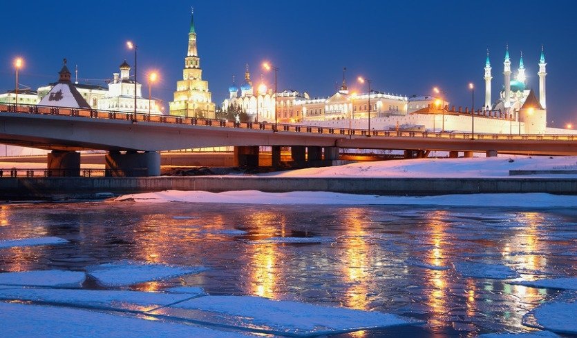 Новогодние жемчужины Татарстана (5 дней) — экскурсия не периодичная от 20980 рублей