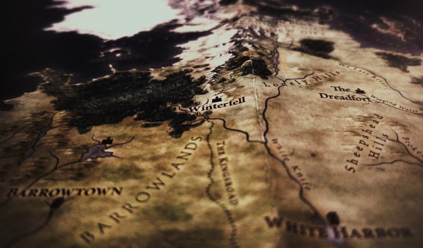 Карта из «Игры престолов» – новогодние корпоративы от 4900 рублей