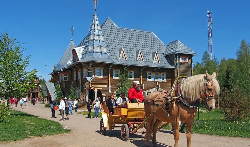 Запряженная в телегу лошадь – тур по Северо-Западу от 2950 рублей Запряженная в телегу лошадь – тур по Северо-Западу от 2950 рублей