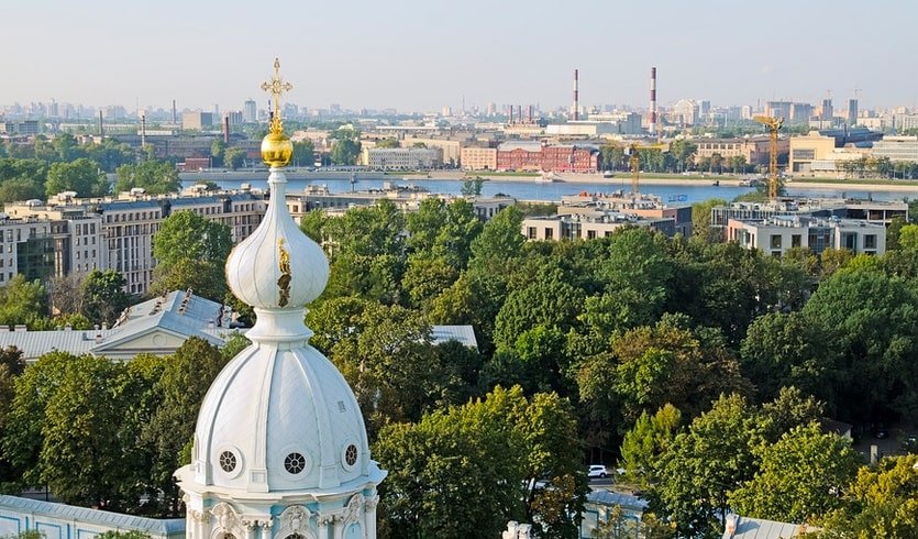 Архитектура Смольного собора – фото №1 – интерьерные экскурсии для заказных групп от 355 рублей