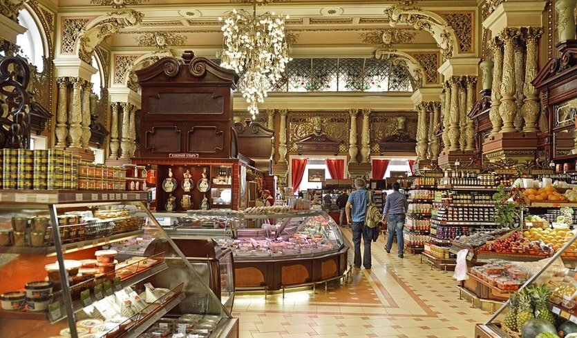 Елисеевский квартал: экскурсия с рождественским приемом в Елисеевском магазине – Пешеходные экскурсии