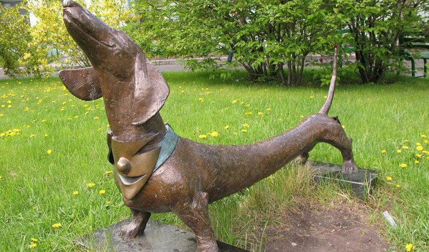 Скульптура таксы – экскурсии и программы для детей от 540 рублей