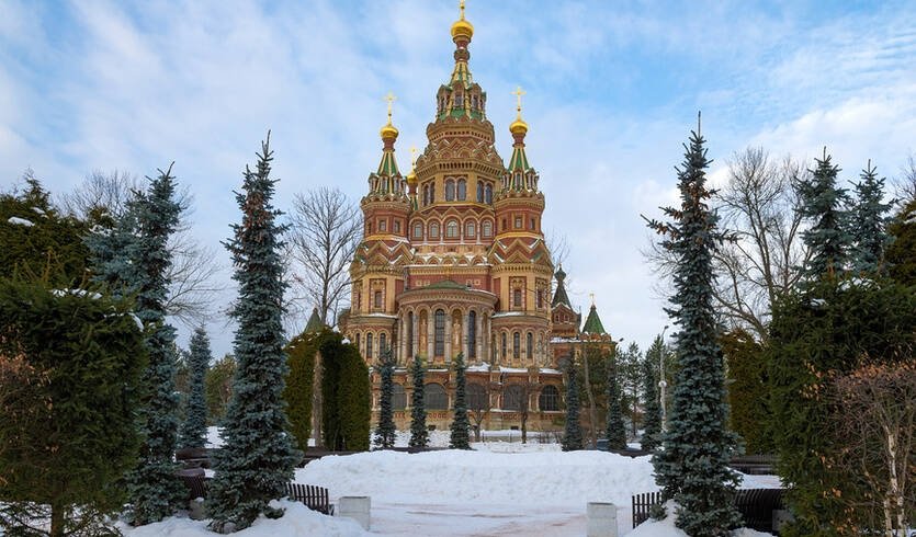 Собор Апостолов Петра и Павла в Петергофе — Автобусные экскурсии от 2000 рублей