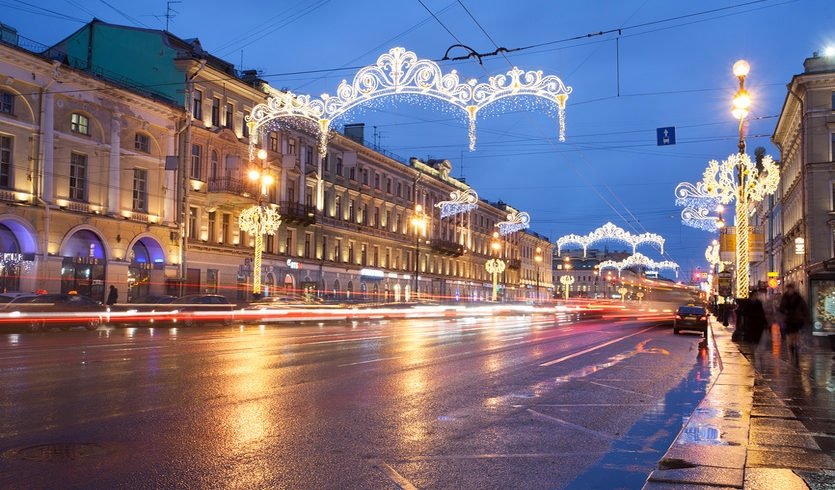 Рождественский Петербург — фото № 5 — Фотобанк Лори / Игорь Литвяк Рождественский Петербург — автобусная экскурсия