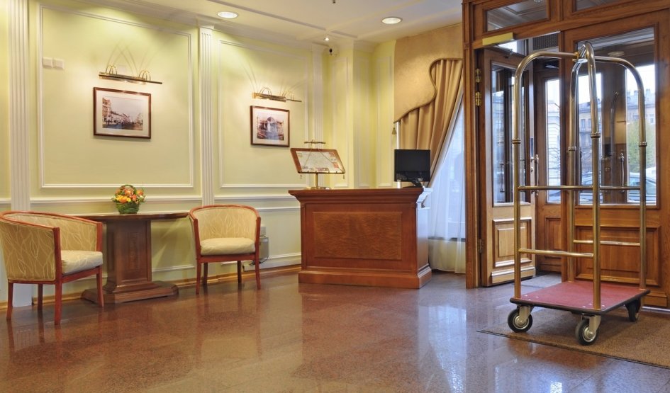 Отель «Достоевский», Санкт-Петербург – лобби