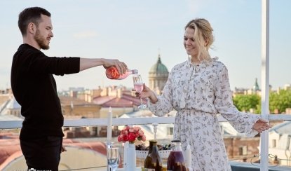 Романтическое свидание на крыше – по крышам Петербурга от 16500 рублей