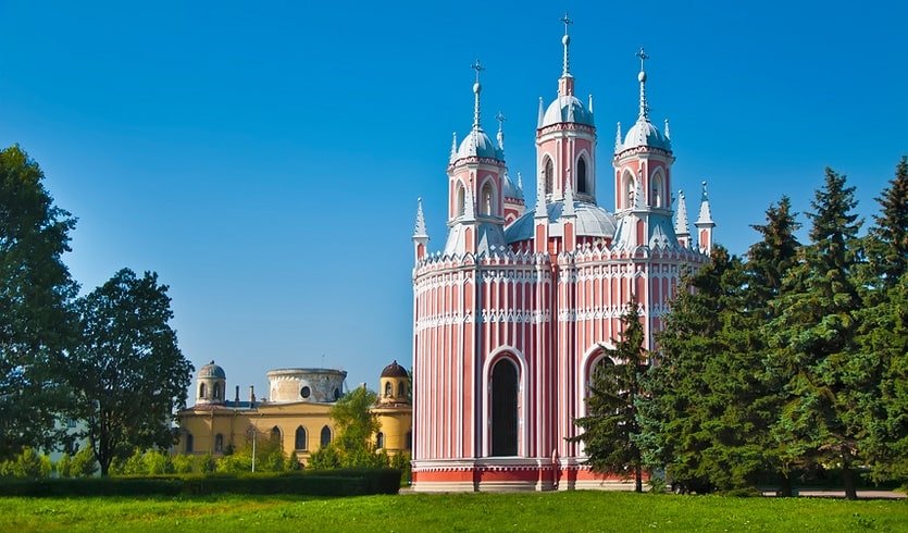 Ансамбль Чесменского дворца – пешеходные экскурсии для заказных групп от 290 рублей