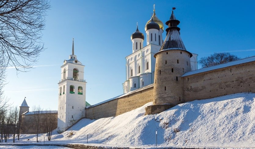 Псковский Кремль – туры и экскурсии в Псков от 24150 рублей