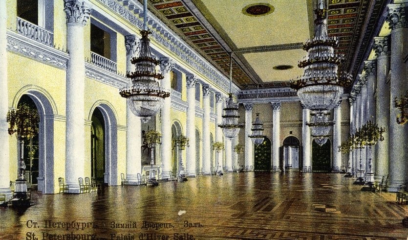 Парадный зал в Зимнем дворце – автобусные экскурсии от 1700 рублей