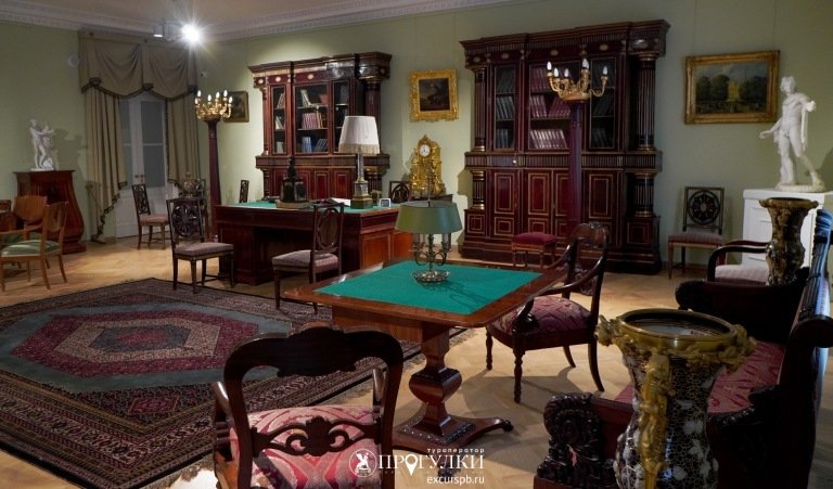 Экспозиция в Елагиноостровском дворце — Дворцы и особняки от 1050 рублей