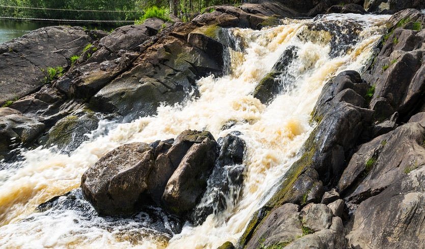 Водопад Ахвенкоски – туры в Карелию
