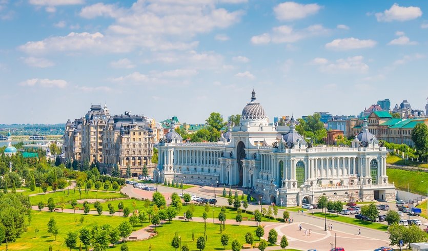 Вид на Дворец Земледельцев - Туры в Казань от 9560 руб.