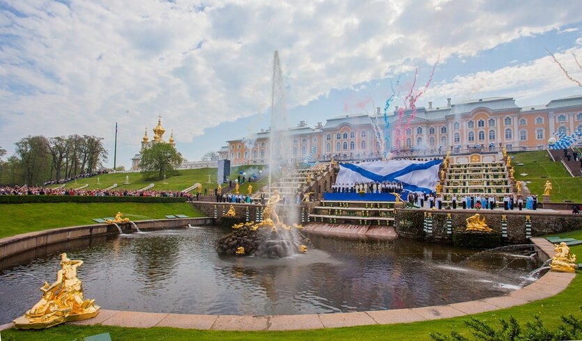 Праздник открытия фонтанов в Петергофе 2023 (для заказных групп) – автобусные экскурсии для организованных групп 