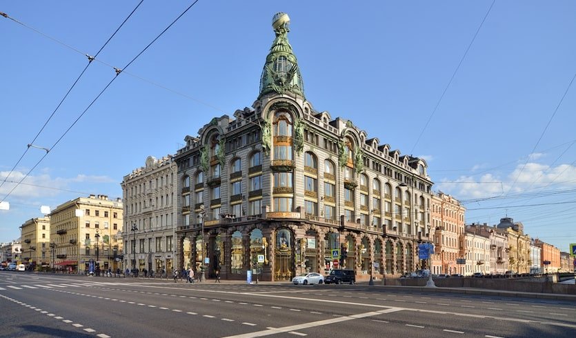 Модерн в Петербурге (с посещением Крыши Зингера и чаепитием в Елисеевском) — Индивидуальные (VIP) экскурсии и туры в Санкт-Петербурге от 5600 руб.