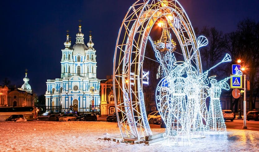 Новогодние огни — автобусная экскурсия