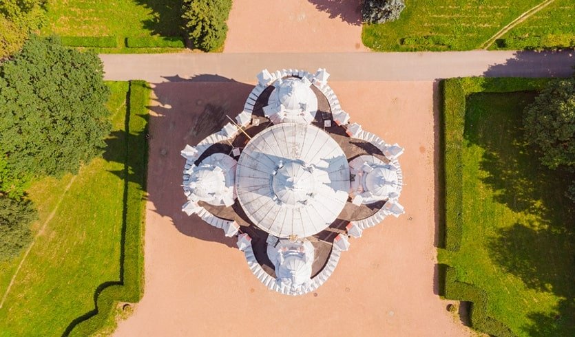 Чесменский дворец – пешеходные экскурсии