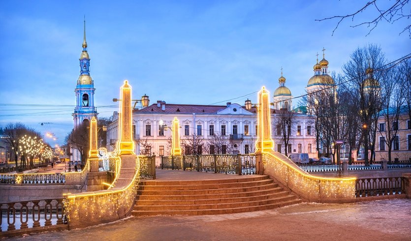 Рождественский Петербург — фото № 4 — Фотобанк Лори / Юлия Батурина Рождественский Петербург — автобусная экскурсия