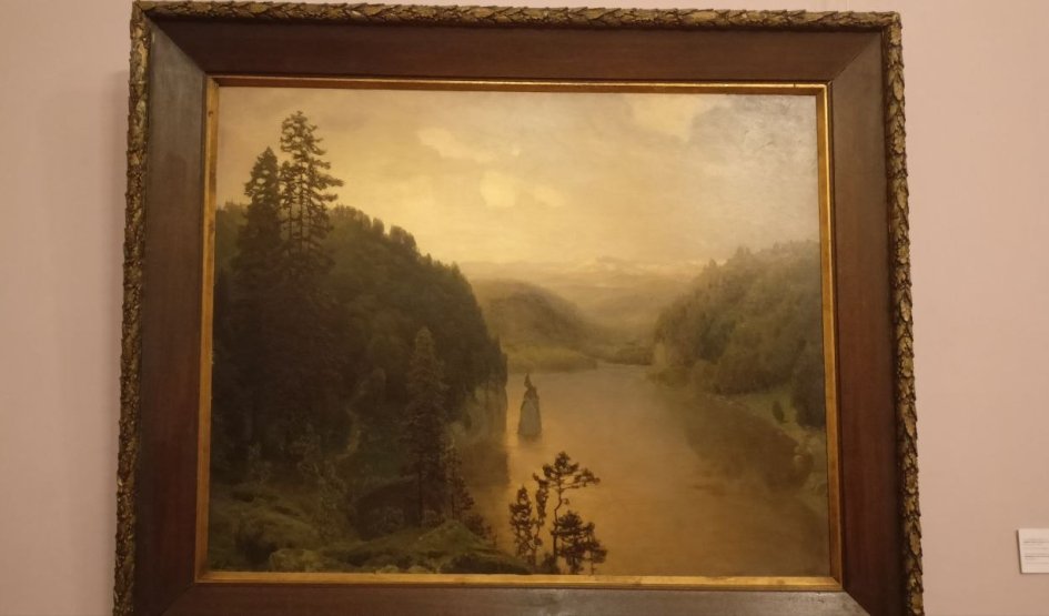 Картина А. Васнецова «Озеро в горной Башкирии. Урал» – VIP-программы от 14000 рублей