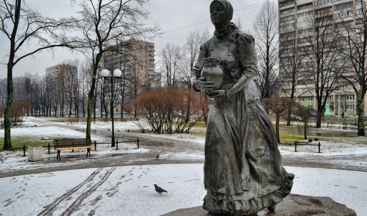 Памятник охтинке-молочнице – автобусные экскурсии от 1040 рублей Памятник охтинке-молочнице – автобусные экскурсии от 1040 рублей