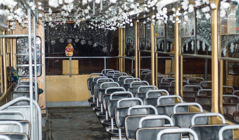 Празднично украшенный трамвай – автобусные экскурсии от 2350 рублей