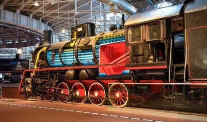 «По железной дороге в Новогоднюю сказку!» (квест в Музее железнодорожного транспорта) – новогодние программы для школьных групп от 700 рублей