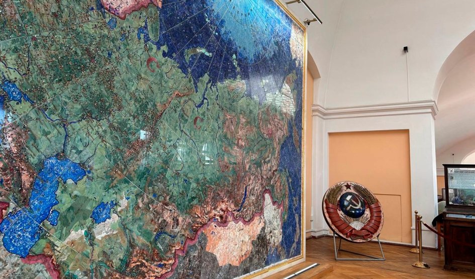 Карта России – интерьерные экскурсии от 1200 рублей