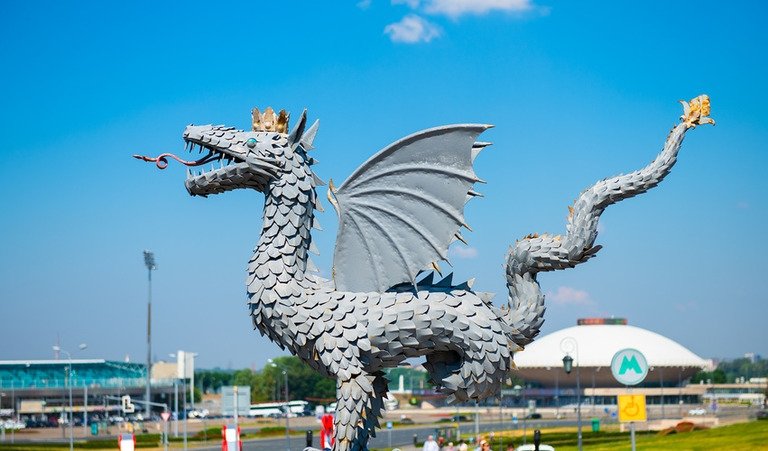 Змей-дракон Зилант. Казань