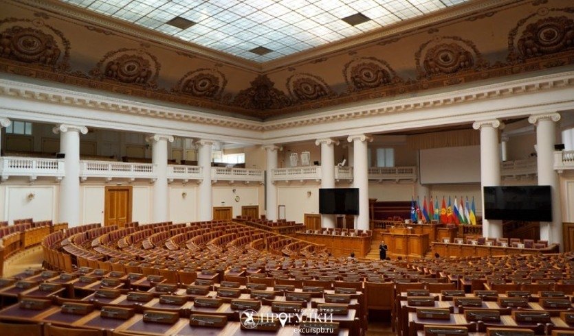 Зал Таврического дворца — Интерьерная экскурсия от 1050 рублей