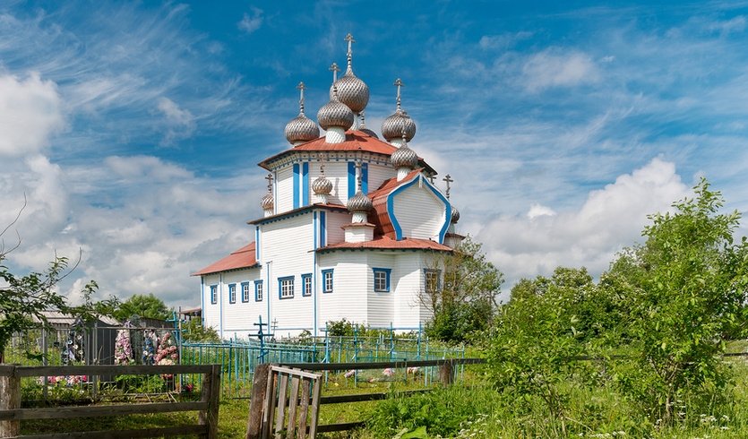 Церкви Каргополя Архангельской области