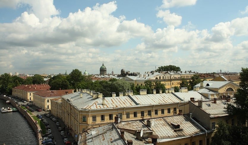 Вид на крыши – по крышам Петербурга от 3500 рублей