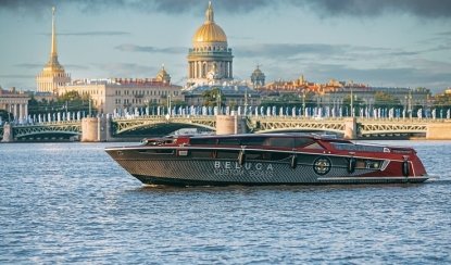 Аренда яхты «Белуга» – аренда катера в СПб от 6000 рублей
