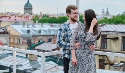 Свидание с видом на Неву – по крышам Петербурга от 4000 рублей