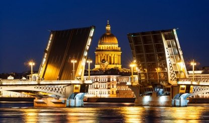 Ночной Петербург (водная прогулка) – водные экскурсии по рекам и каналам