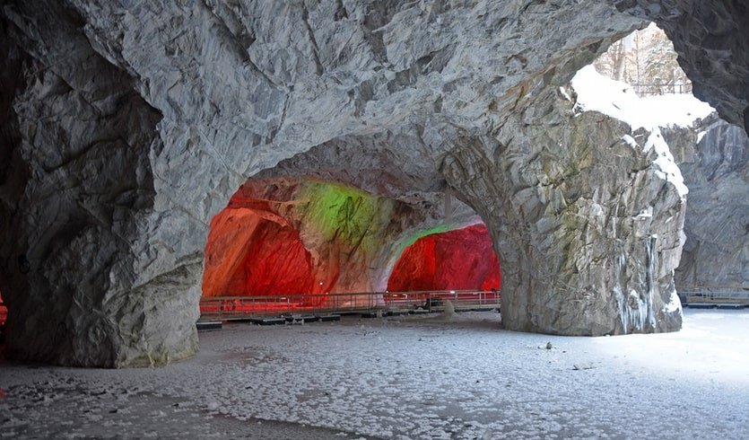 Подземная Рускеала – туры в Карелию от 3590 рублей