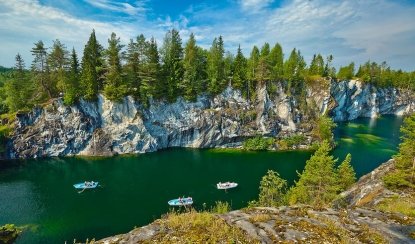 Древние водопады и каньоны Карелии – туры в Карелию от 9200 рублей