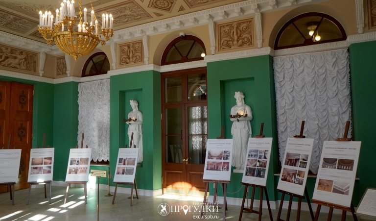 Экспозиция в Елагиноостровском дворце — Дворцы и особняки от 1050 рублей