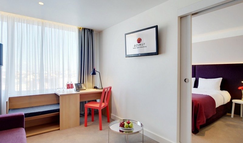 Номер Смарт Семейный в отеле Азимут