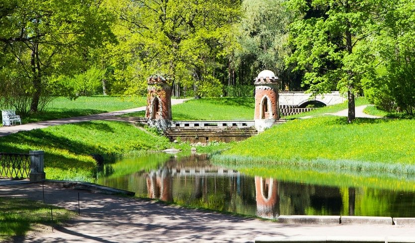 Романтические павильоны Царского Села – фото №2 – Фотобанк Лори/ Сергей Афанасьев  Романтические павильоны Царского Села – Пешеходные экскурсии
