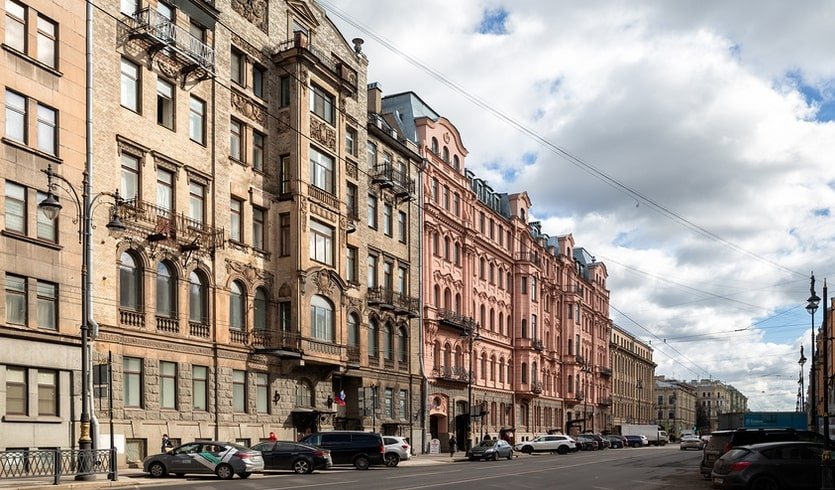 Роскошные дома Литейной части – фото №1 – Фотобанк Лори/ Юлия Бабкина Роскошные дома Литейной части – Пешеходные экскурсии