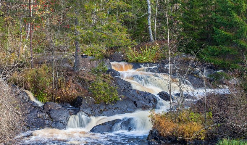 Водопад Ахвенкоски – туры в Карелию Водопад Ахвенкоски – туры в Карелию