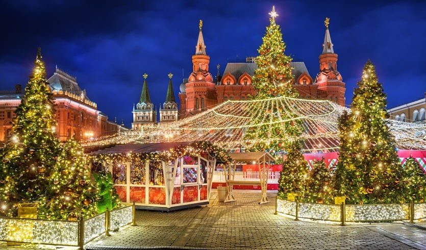 Новогодняя Золотая Москва — Туры в Москву от 6900 рублей