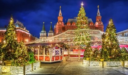 Новогодняя Золотая Москва — Туры в Москву от 6900 рублей