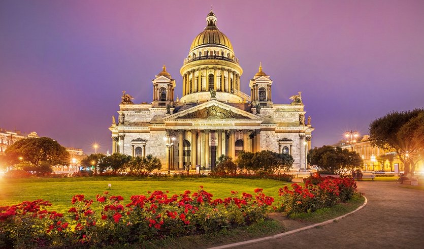  Ночной Петербург (для заказных групп) — Экскурсии для организованных групп от 770 рублей