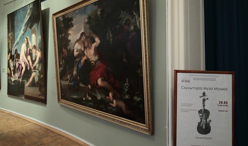 Там грозный Зевс и мудрая Афина (Академия художеств) – интерьерные экскурсии для заказныз групп от 695 рублей 