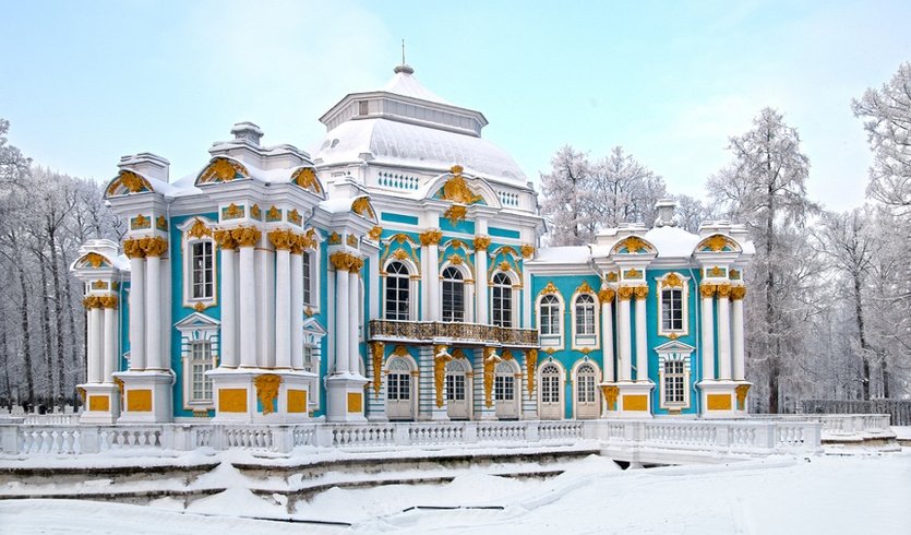 Павильон «Эрмитаж». Екатерининский парк – сборные туры в Санкт-Петербург от 6250 рублей