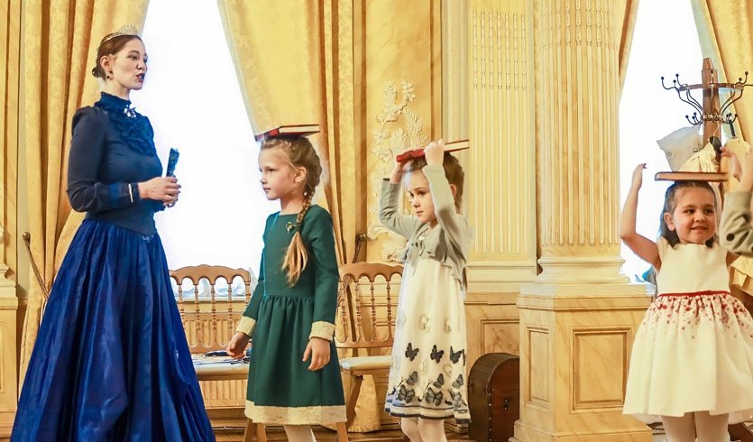 «Бальные традиции» в гостях у Золушки (Особняк Румянцева) - интерактивная экскурсия для школьников от 1500