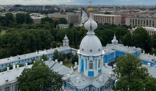 Ансамбль Смольного собора (для заказных групп) – пешеходные экскурсии для заказных групп от 290 рублей