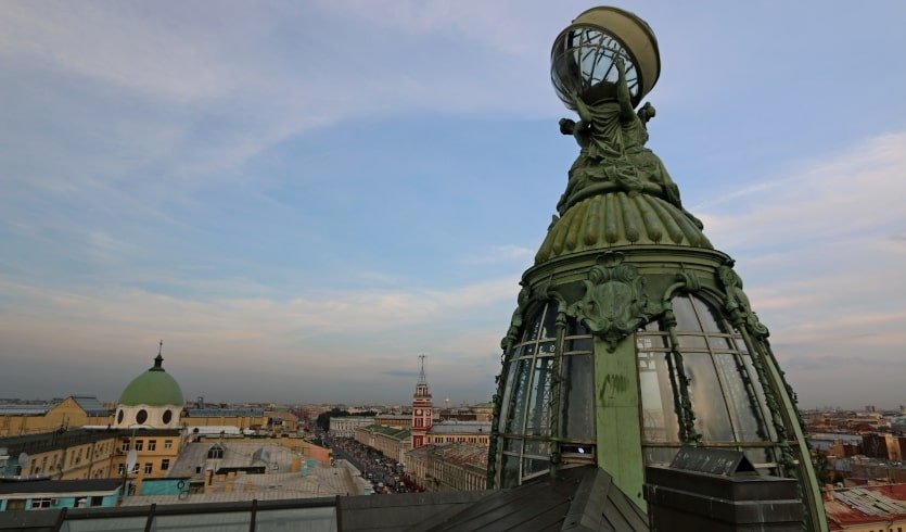 Модерн в Петербурге (с посещением Крыши Зингера и чаепитием в Елисеевском) — Индивидуальные (VIP) экскурсии и туры в Санкт-Петербурге от 5600 руб.