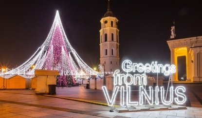 Новый год 2019 в Вильнюсе (4 дня) – туры в Литву